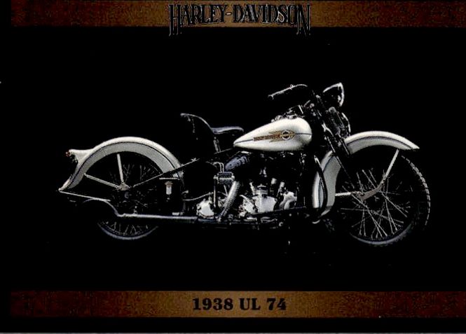Hovedbilde 1992 Collect-A-Card Harley-Davidson 1938 UL 74 ...