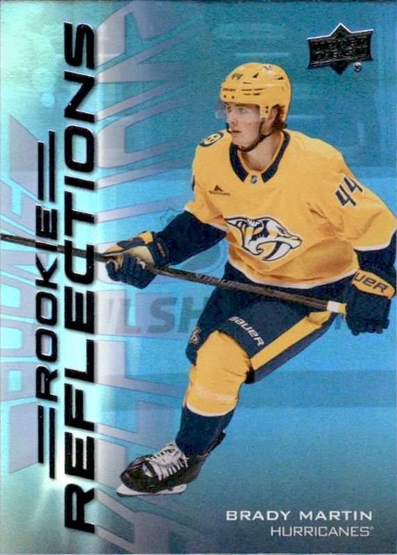 BRADY MARTIN 25/26 2026 Upper Deck Rookie Reflections Insert #RR-4 Predators
