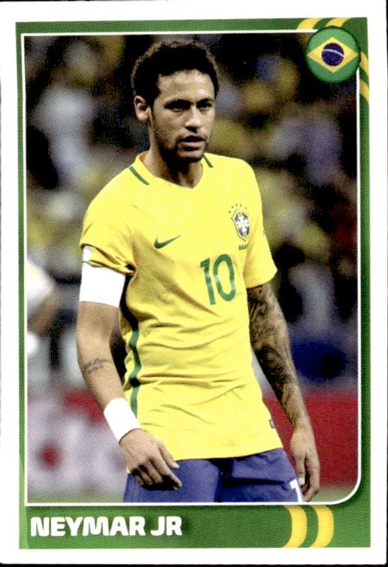 Panini Family Fodboldstjerner Denmark 2018 Edition - Neymar Jr.-