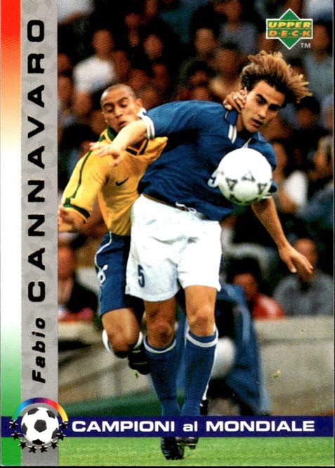 Hovedbilde WORLD CHAMPIONS CARD 13 FABIO CANNAVARO ITALY ...