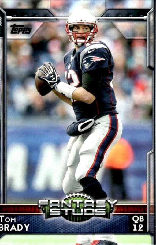 Tom Brady 2015 Topps #308 New England Patriots