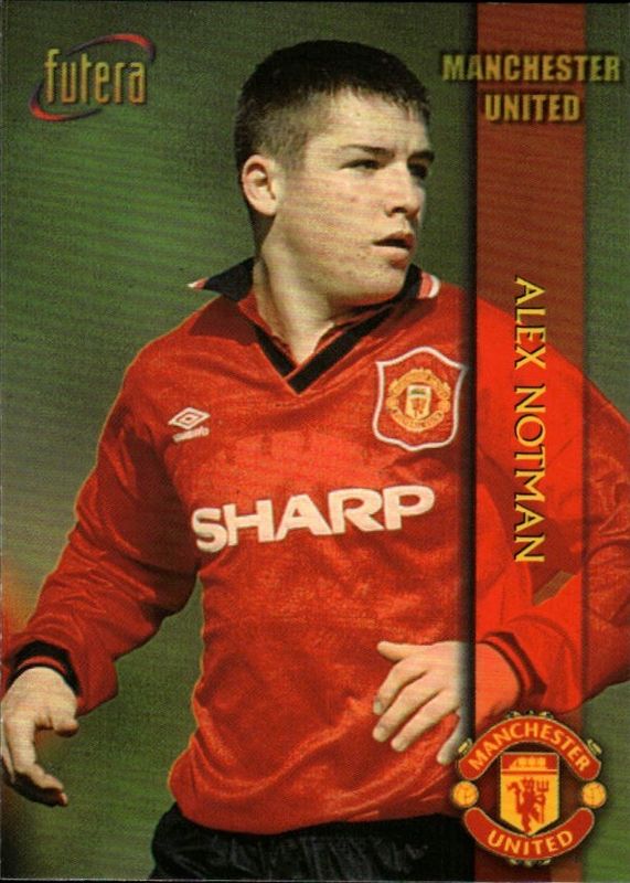 FUTERA MANCHESTER UNITED 1998 ALEX NOTMAN NO.27