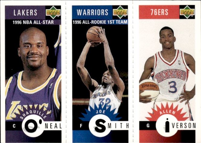 Hovedbilde 1996-97 Upper Deck O'Neal - Smith- Iverson ...