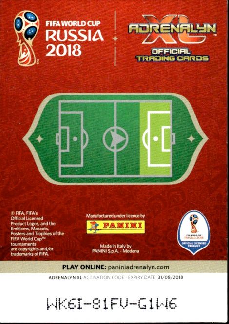 Hovedbilde NEYMAR JR BRAZIL #53 - PANINI ADRENALYN FIFA ...