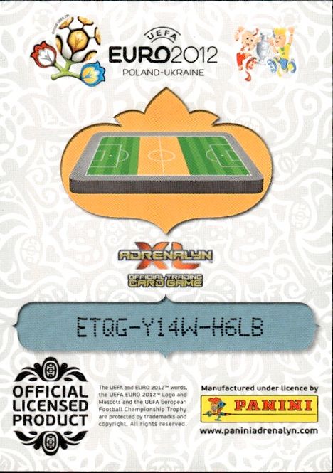 Main Image 2012 Panini Adrenalyn XL UEFA Euro 2012 David ...