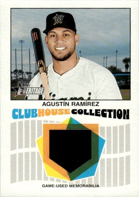 Hovedbilde 2026 Topps Heritage Clubhouse Collection Agustin ...