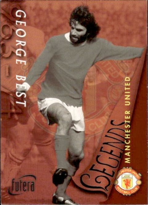Hovedbilde 1997 Futera Manchester United Legends George Best ...