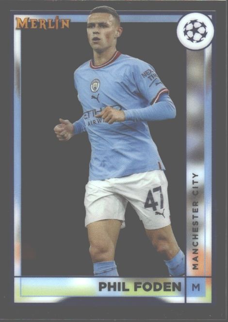 Hovedbilde 2023 Topps Merlin UEFA #93 Phil Foden Manchester ...