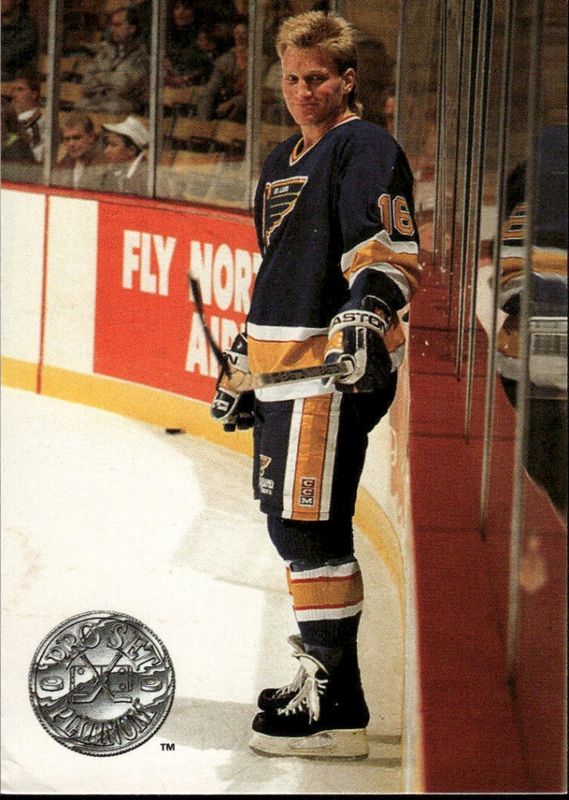 1991-92 Pro Set Platinum PC #5 Brett Hull