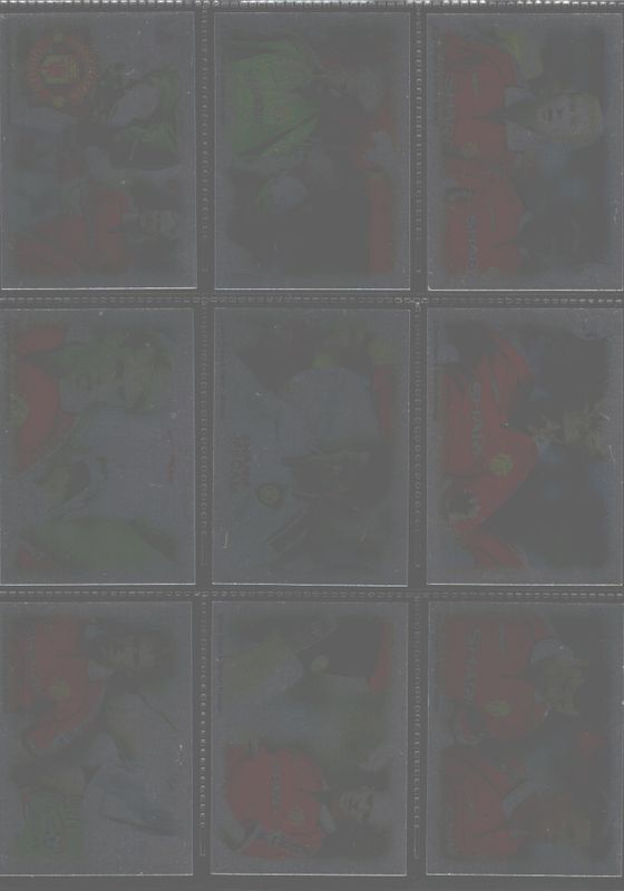 FUTERA 1999 MANCHESTER UNITED 9 CARD PLAYERS AND STADIUM MONTAGE PLAYERS EDITION /400
