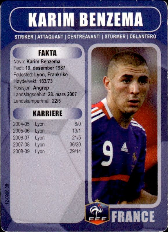 2009 Boing Magazine - #106 Karim Benzema