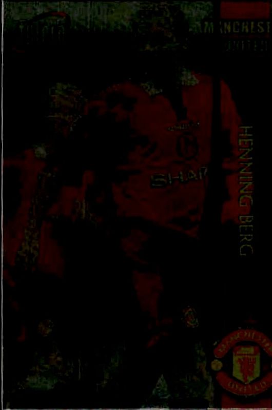 1998 Futera Manchester United Chrome Foil Henning Berg #2 
