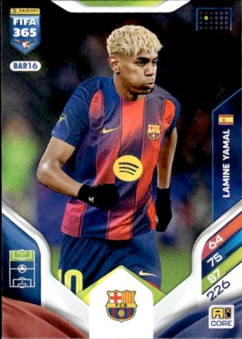 Hovedbilde Panini Adrenalyn XL FIFA 365 2026 No. BAR16 ...