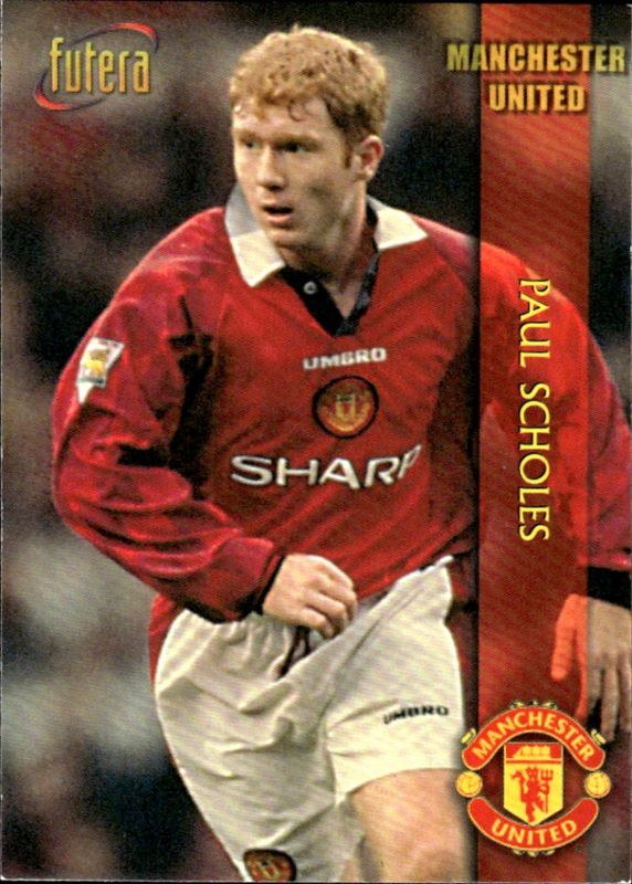 1998 Futera Manchester United Paul Scholes #11 