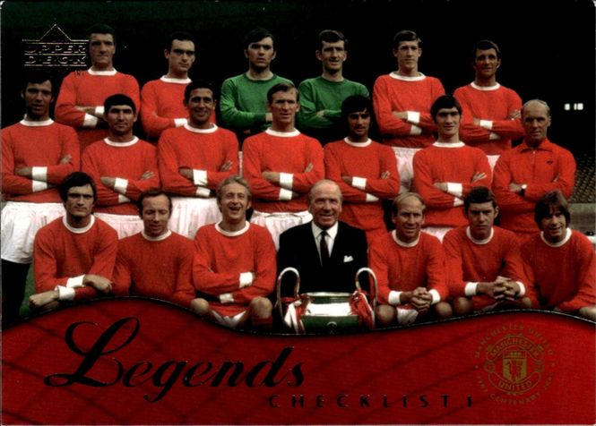 Main Image 2002 Upper Deck Legends Checklist Manchester ...