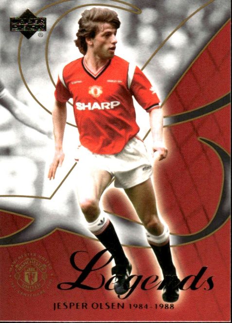 Hovedbilde 2002 Upper Deck Manchester United Legends Jesper ...