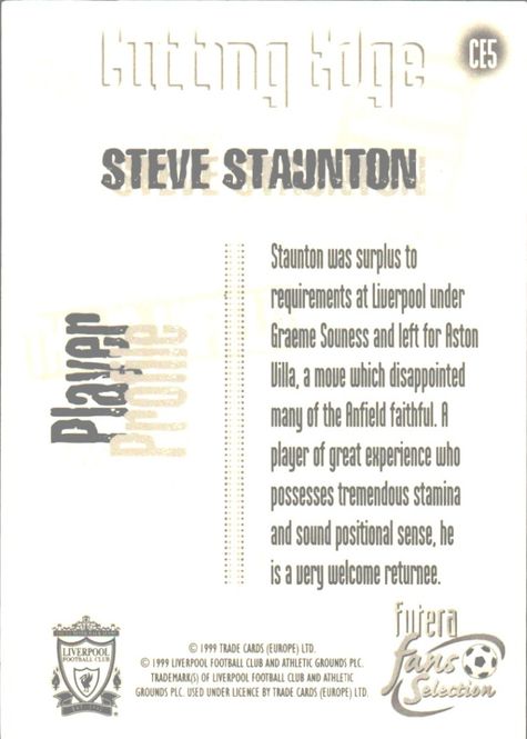 Main Image 1999 LIVERPOOL FUTERA FANS SELECTION SET OF- 9 ...