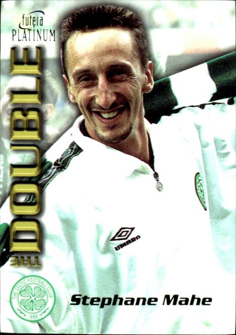 Main Image 1998 Futera Platinum Celtic The Double GOLD  ...