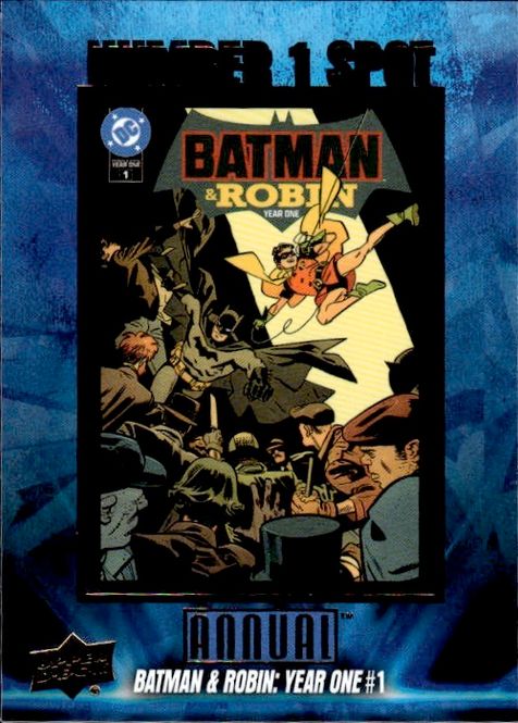 Hovedbilde 2024-25 Upper Deck DC Annual Number 1 Spot Batman ...