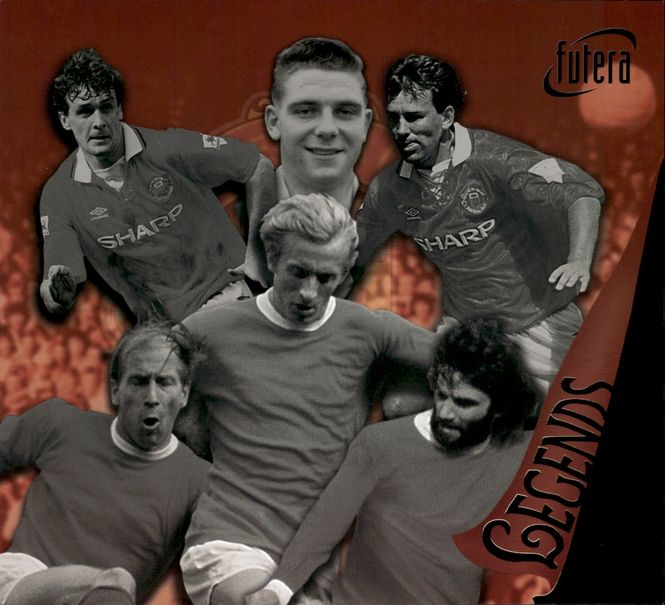 Hovedbilde XXL CARD FUTERA 1997 MANCHESTER UNITED CENTERCARD ...