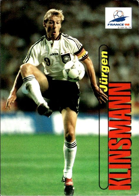 Hovedbilde Panini 1998 France World Cup Card #85 Jurgen ...