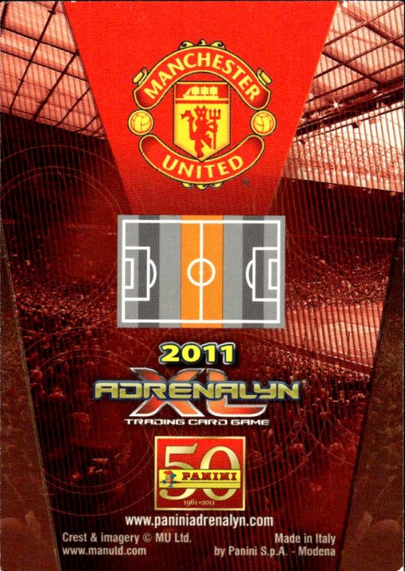 2011 adrenalyn xl panini anderson home manchester united 50