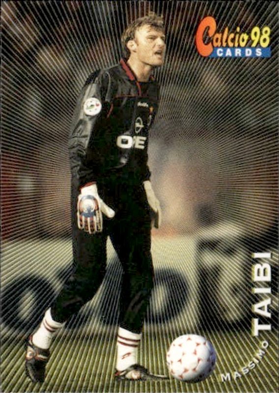 Panini Card Calcio 98 1998 Serie A #32 Massimo Taibi AC Milan