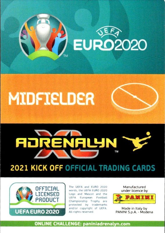 Panini Adrenalyn XL Euro 2020 2021 Kick Off Fans Favourite No.227 Baumgartlinger