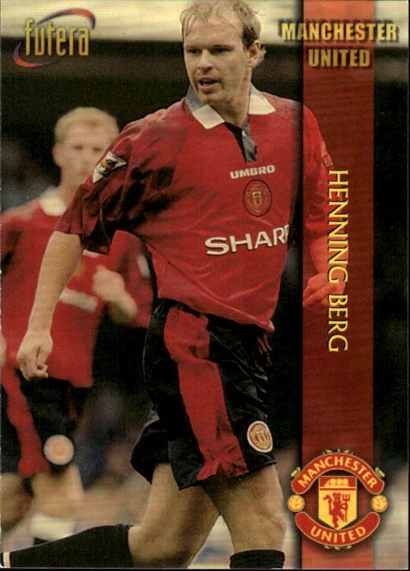 1998 Futera Manchester United  Henning Berg #2