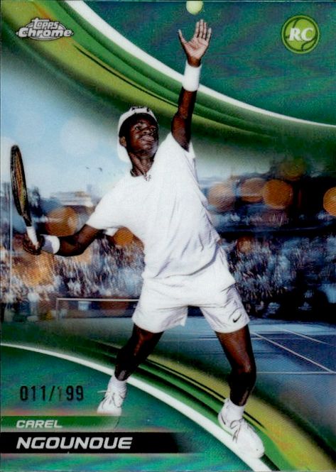 Hovedbilde 2025 Topps Chrome #61 Carel Ngounoue Aqua ...