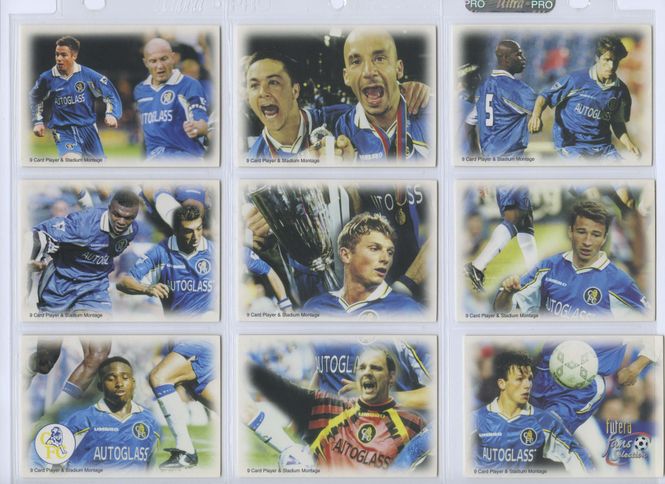 Hovedbilde 1999 CHELSEA PLAYERS EDITION 22 CARAT GOLD GILDED ...