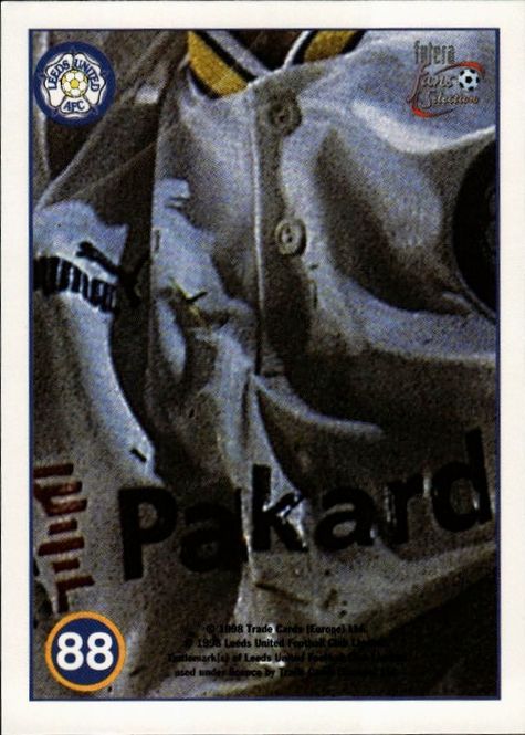 Main Image Futera 1998 LEEDS Fans Selection Player / Stadium ...