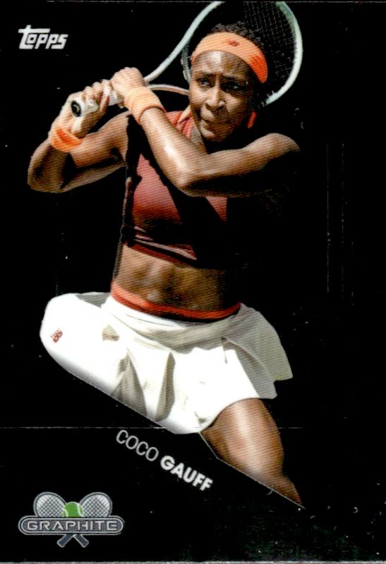 2026 Topps Graphite Tennis Coco Gauff #21WTA World No. 2