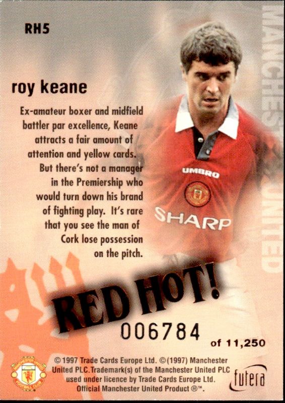 Roy Keane Red Hot 97 Bronze RH5 #6784/11250