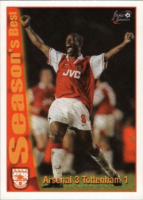 Main Image Futera Arsenal Fans Selection 1997-98 - ...