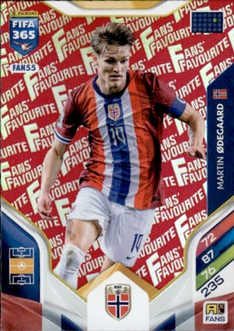 Hovedbilde Panini FIFA 365 2026 - FAN55 Pink - Odegaard - ...