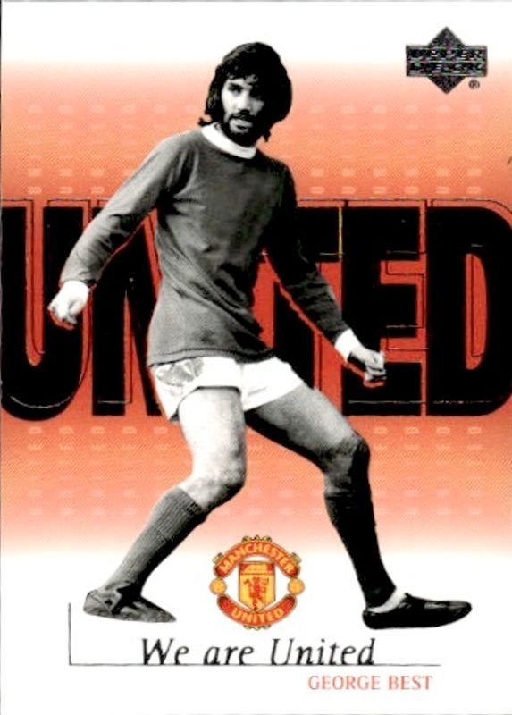 2001-02 Upper Deck Manchester United We are United George Best #U14
