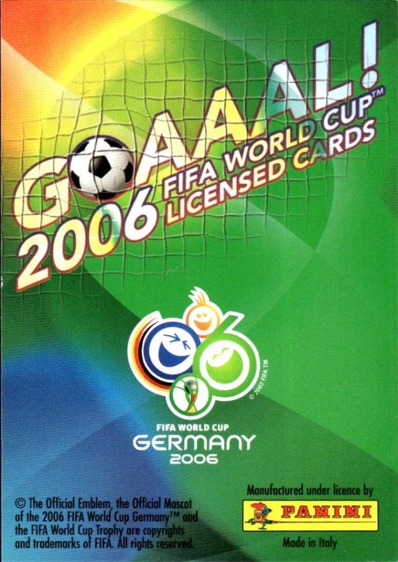 Goaaal! FIFA Wc Germany Panini 2006 - Michael Owen England # 119