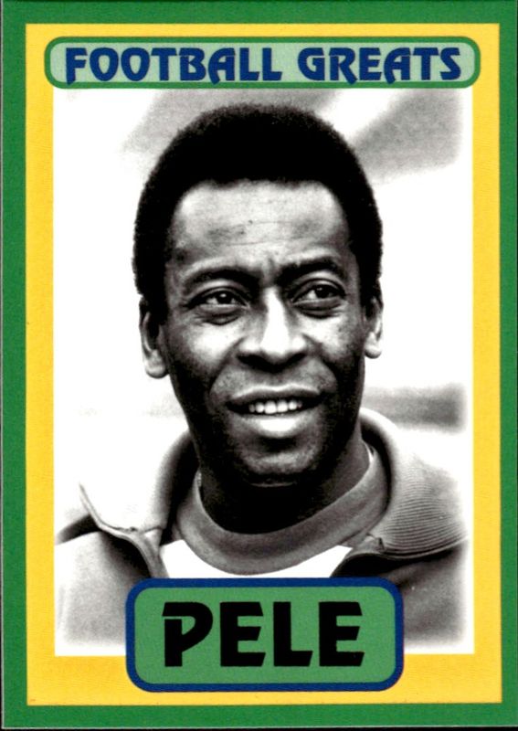RARE 1999 - PELE - BRAZIL L/E THE BEAUTIFUL GAME CARD by HOSSACK