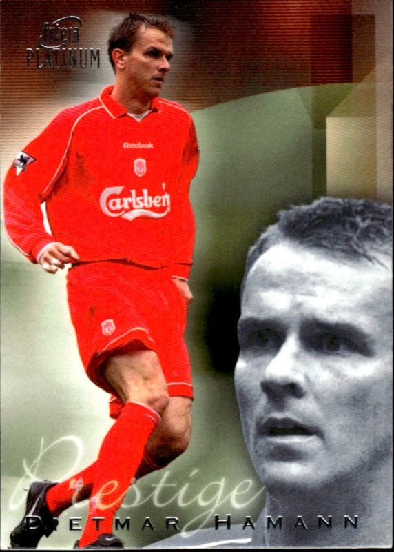 2000-01 Futera Platinum Prestige Liverpool 135/150 Dietmar Hamann #PRE8