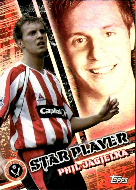 2006-07 Topps English Premier Gold Star Players Phil Jagielka #R16