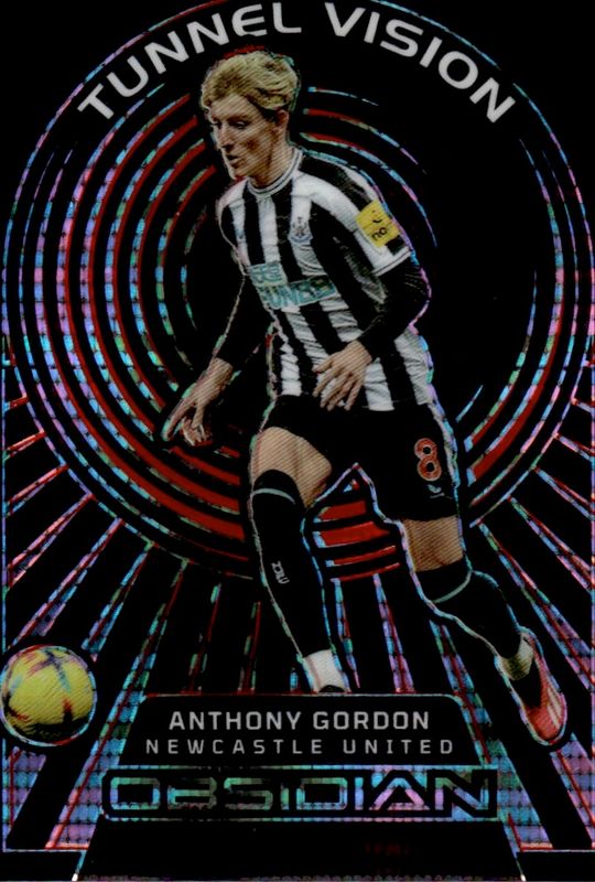 Anthony Gordon #24/30 Panini Obsidian 2022-2023 Newcastle United #13