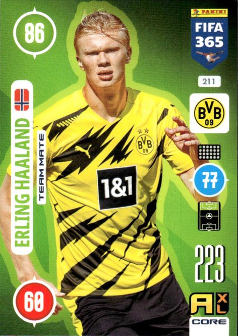 Hovedbilde 2020-21 Panini Adrenalyn XL Fifa 365 Team Mate ...