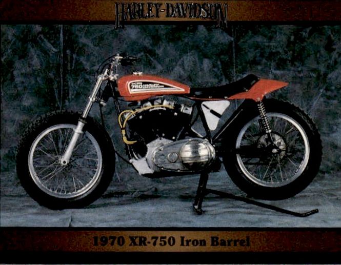 Hovedbilde 1992 Collect-A-Card Harley-Davidson 1970 XR-750 ...