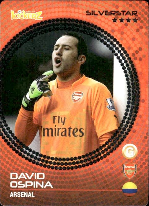 Main Image 2014-15 Kickerz Silver-Star David Ospina 