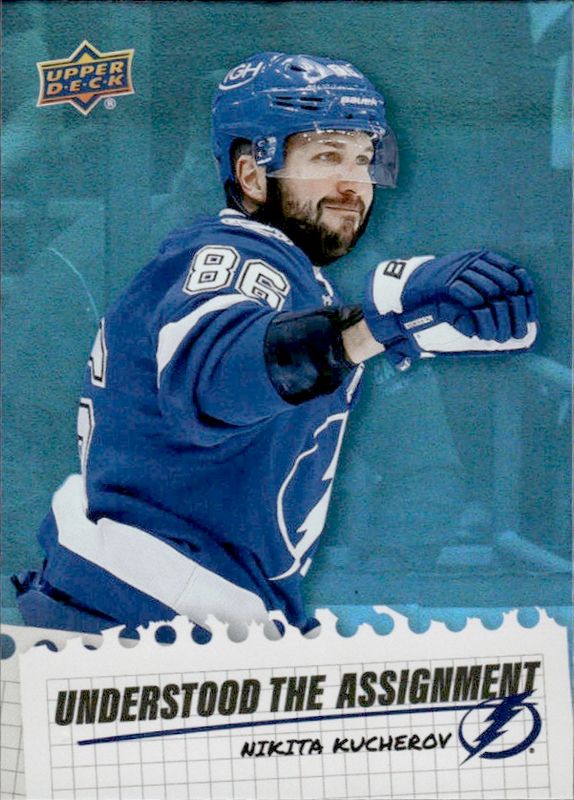 2025-26 Upper Deck Understood The Assignment Nikita Kucherov UA-25