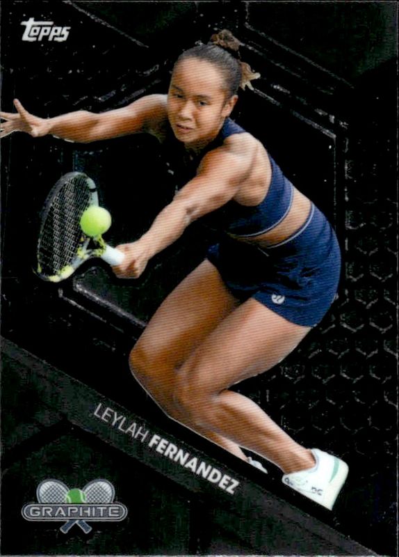 2026 topps graphite tennis  LEYLAH FERNANDEZ #108