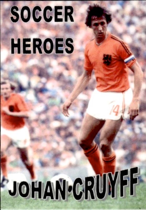 2005 JIM HOSSACK FOOTBALL NEWS JOHAN CRUYFF SOCCER HEROES THE DUTCH MASTER /12