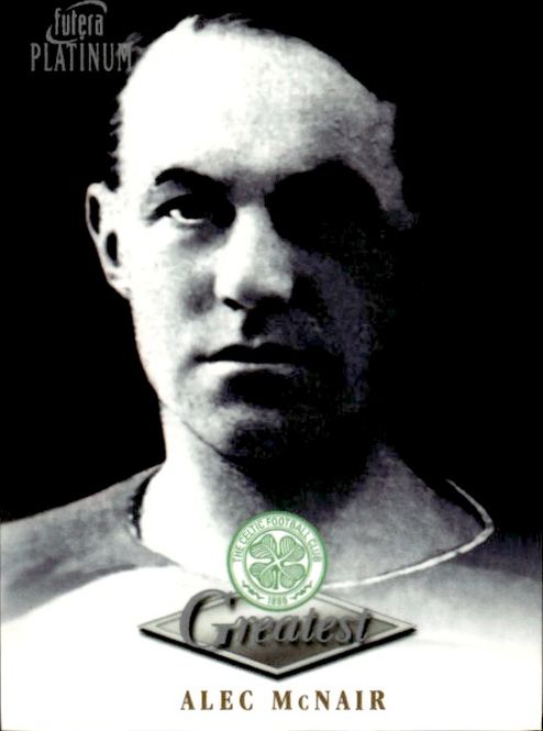 Main Image 1999 Futera Platinum Celtic Greatest Alec McNair ...