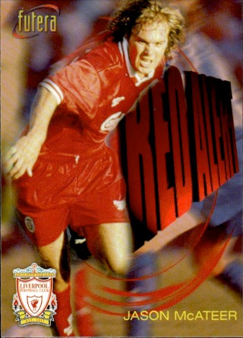 Hovedbilde 1998 Futera Liverpool Red Alert Jason McAteer #85 ...